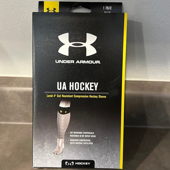 Under Armour Hockey Cut Resistant Compression Sleeve/Sock size MD - Picture 1 of 6